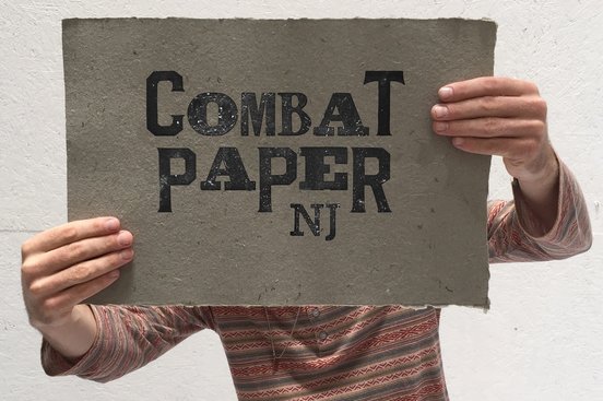 Combat Paper at the Morris Museum