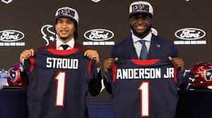 Texans first round picks, CJ Stroud and Will Anderson Jr (Photo courtesy of ESPN)