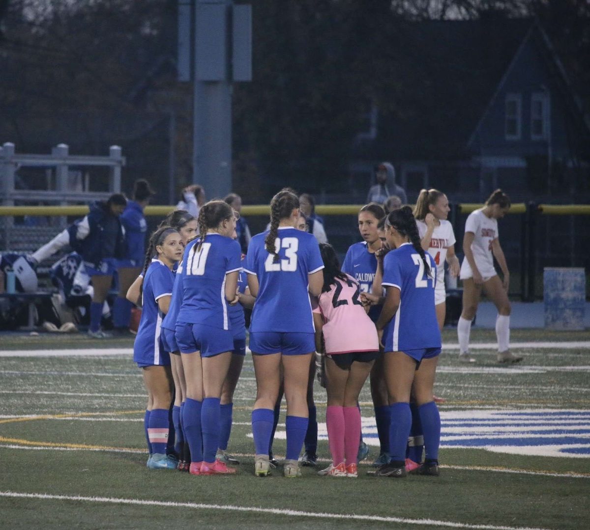 Photo Courtesy of Saj Parathath (The chiefs in their halftime huddle)