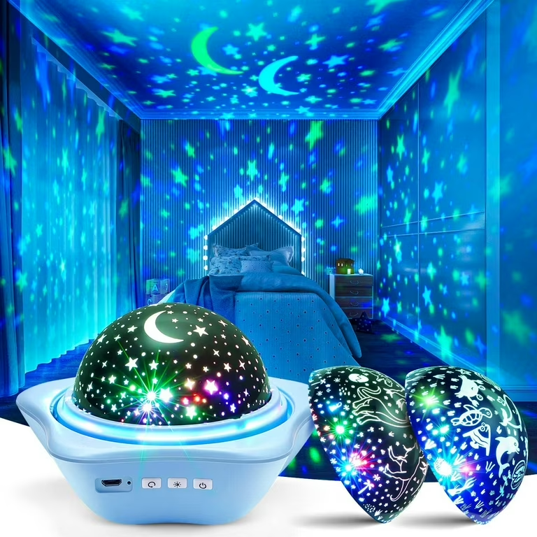 7. LED Galaxy Light Projector

A travel to space is most likely not in your near future, but light projectors can turn your bedroom ceiling into a starry galaxy and make you feel like an astronaut. If you have a fear of the dark, they can also help you relax and fall asleep. They come in many different colors and designs and can project all sorts of different images onto your ceiling. Some night lights can even rotate so all corners of your room are illuminated. With the beauty of a night light, the person you are gifting is sure to have sweet dreams.

Photo Courtesy of Walmart
