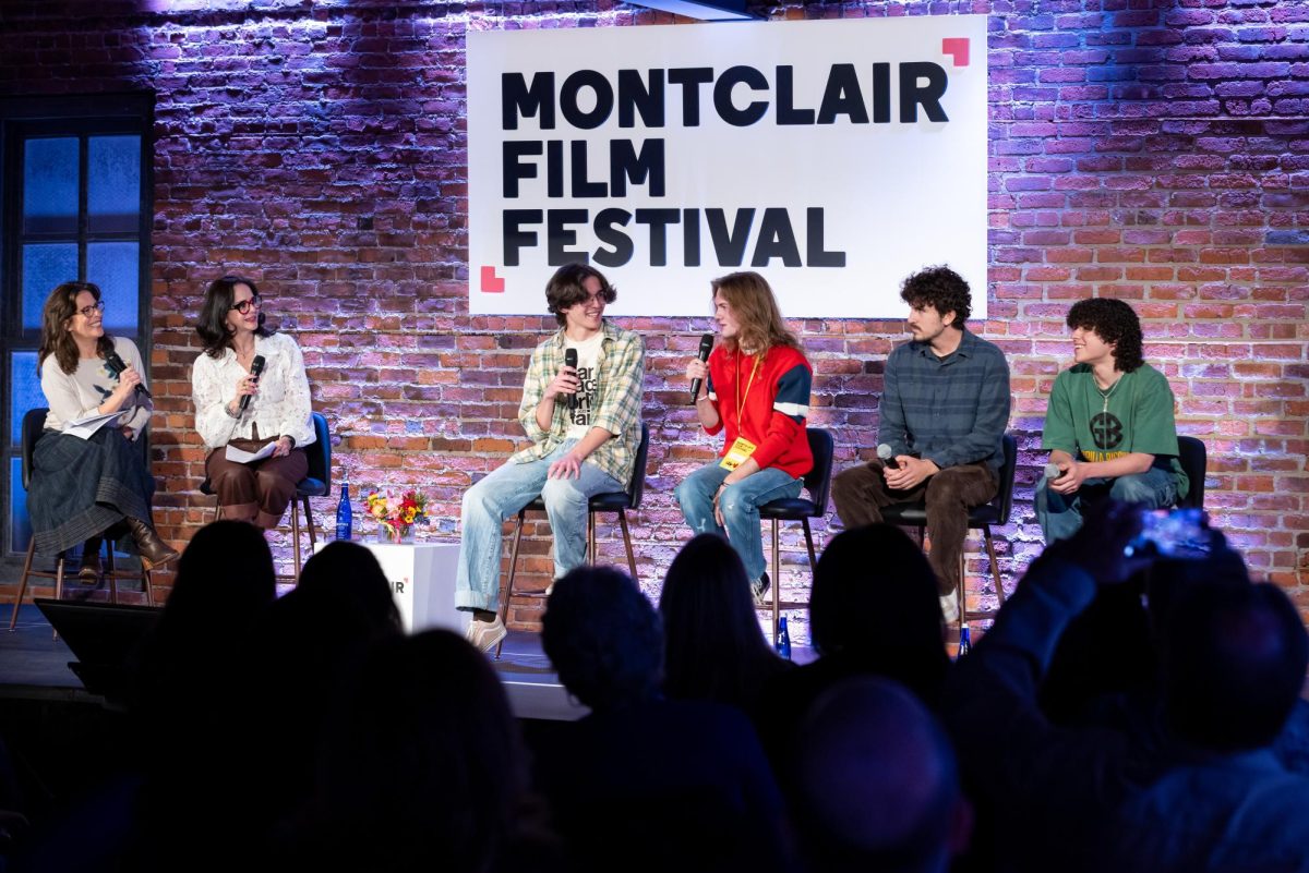 Photo from the Montclair Film Festival of JCHS students; Jackson Provan, Henry Slater, Sean Akersten, and Julian Solimo